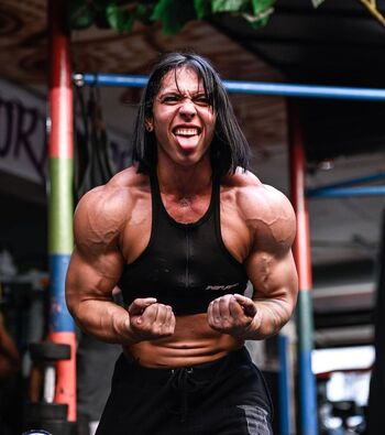 Full leaked Amazona ifbbpro private onlyfans photo