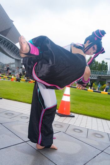 Juri-Han Cosplayers.
