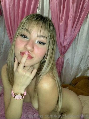 Full leaked Kayciebrowning private onlyfans photo