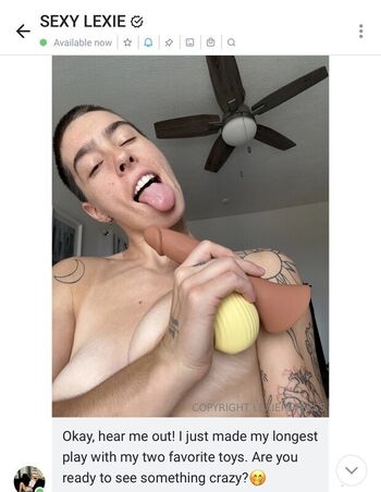 Full leaked Lexiepeterss  page private onlyfans photo